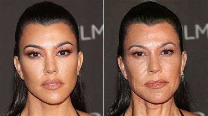 Before and AfterSee What the Kardashians Look Like With and Without a Spray Tan!