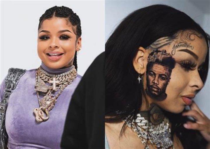 Chrisean Rock Continues To Bleed Followers After Getting A Blueface Face Tattoo