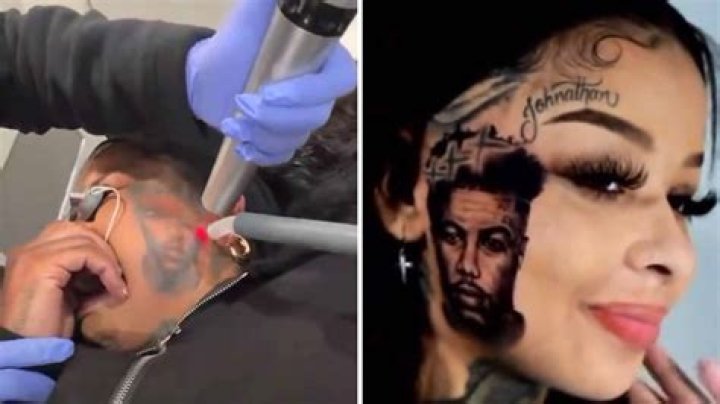 Chrisean Rock Says She's Considered Removing Blueface Tattoos But Doesn't Believe She Ever Will