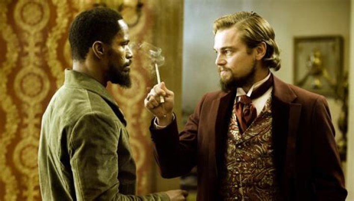 How did Leonardo DiCaprio cut his hand in Django?