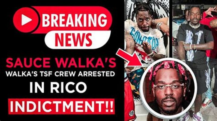 Sauce Walka Allegedly Arrested On Drug Charges After Crew Hit With RICO