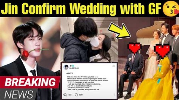 Seokjin Wife: Is BTS Seokjin married? Who is Seokjin’s girlfriend?