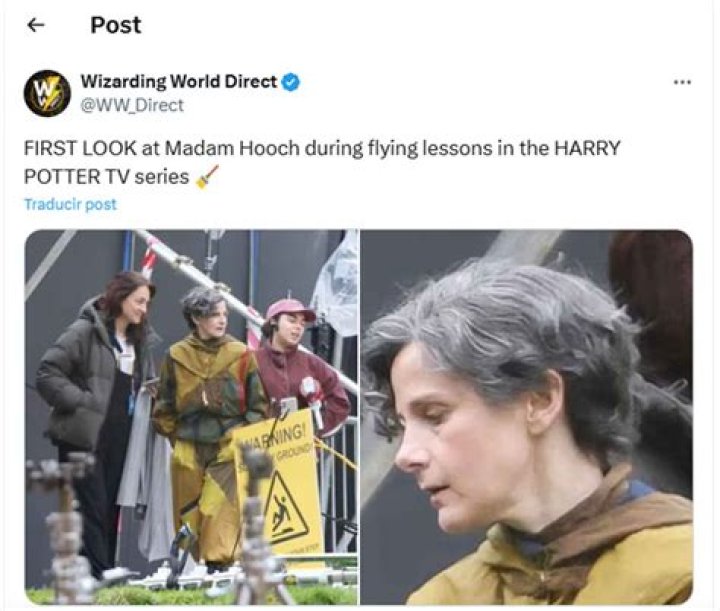 What happened to Madam Hooch in Harry Potter?